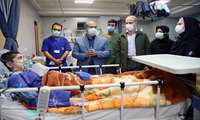 بازدید شبانه دکتر زالی از بیمارستان مسیح دانشوری