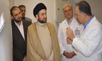 بازديد رئيس مجلس اعلاي شيعيان عراق از بخش پزشكي هسته‌اي فردوس 
